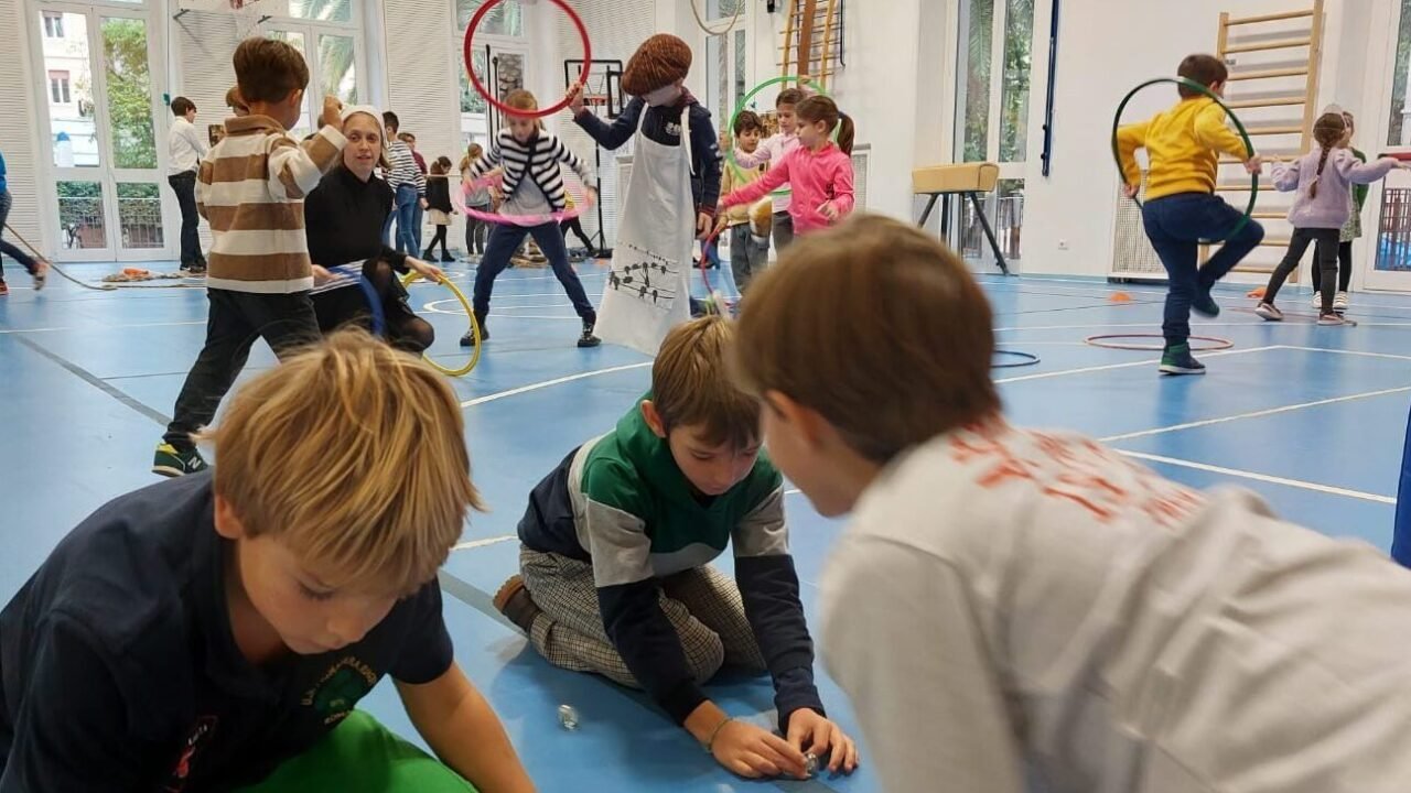 Kinderspelen op ’t Kofschip